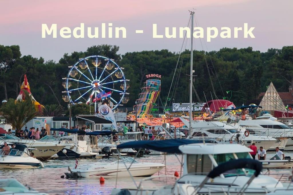 Ap Caci Mit Pool - Istriensonne 0712-0737 Apartment Medulin Bagian luar foto