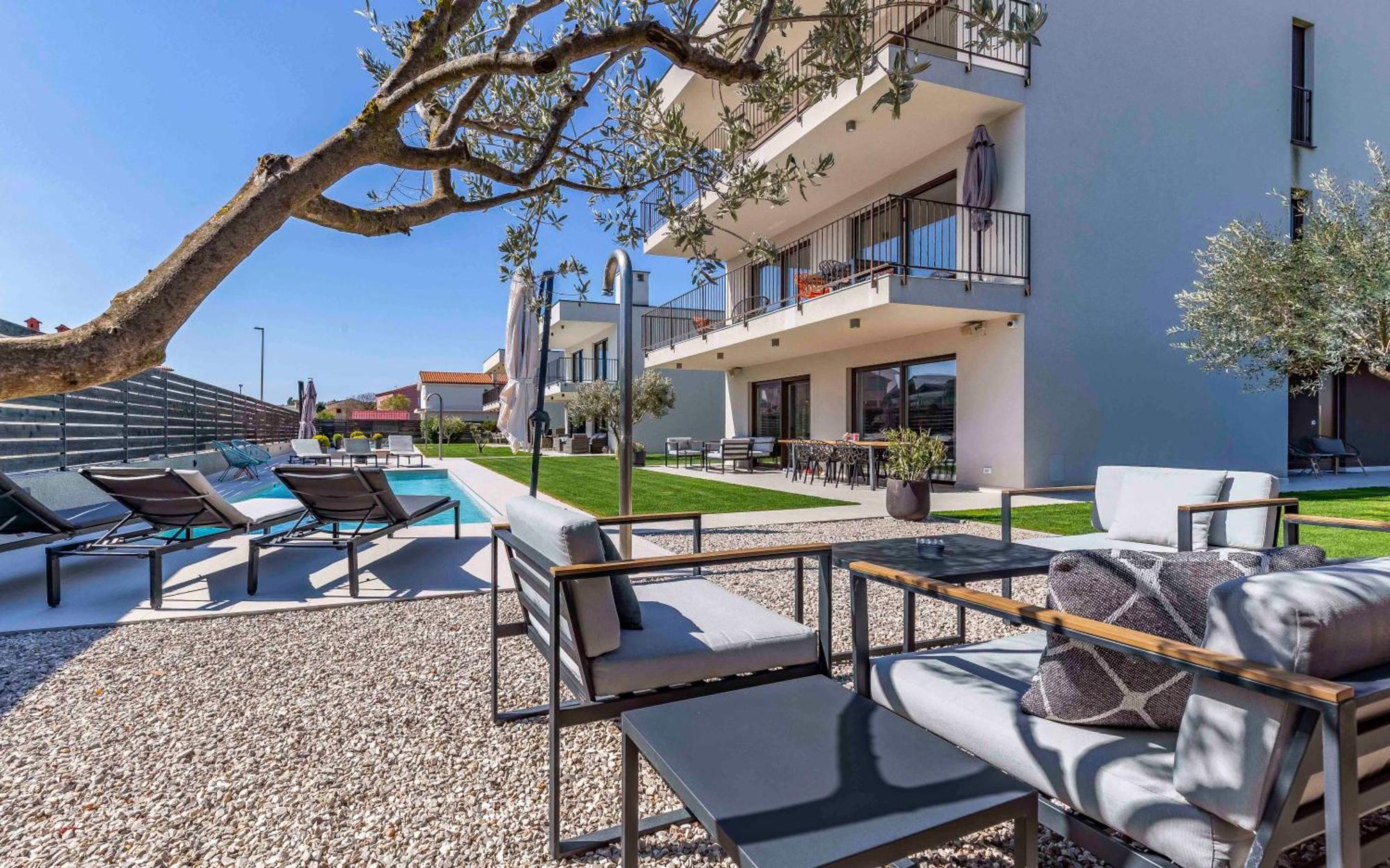 Ap Caci Mit Pool - Istriensonne 0712-0737 Apartment Medulin Bagian luar foto