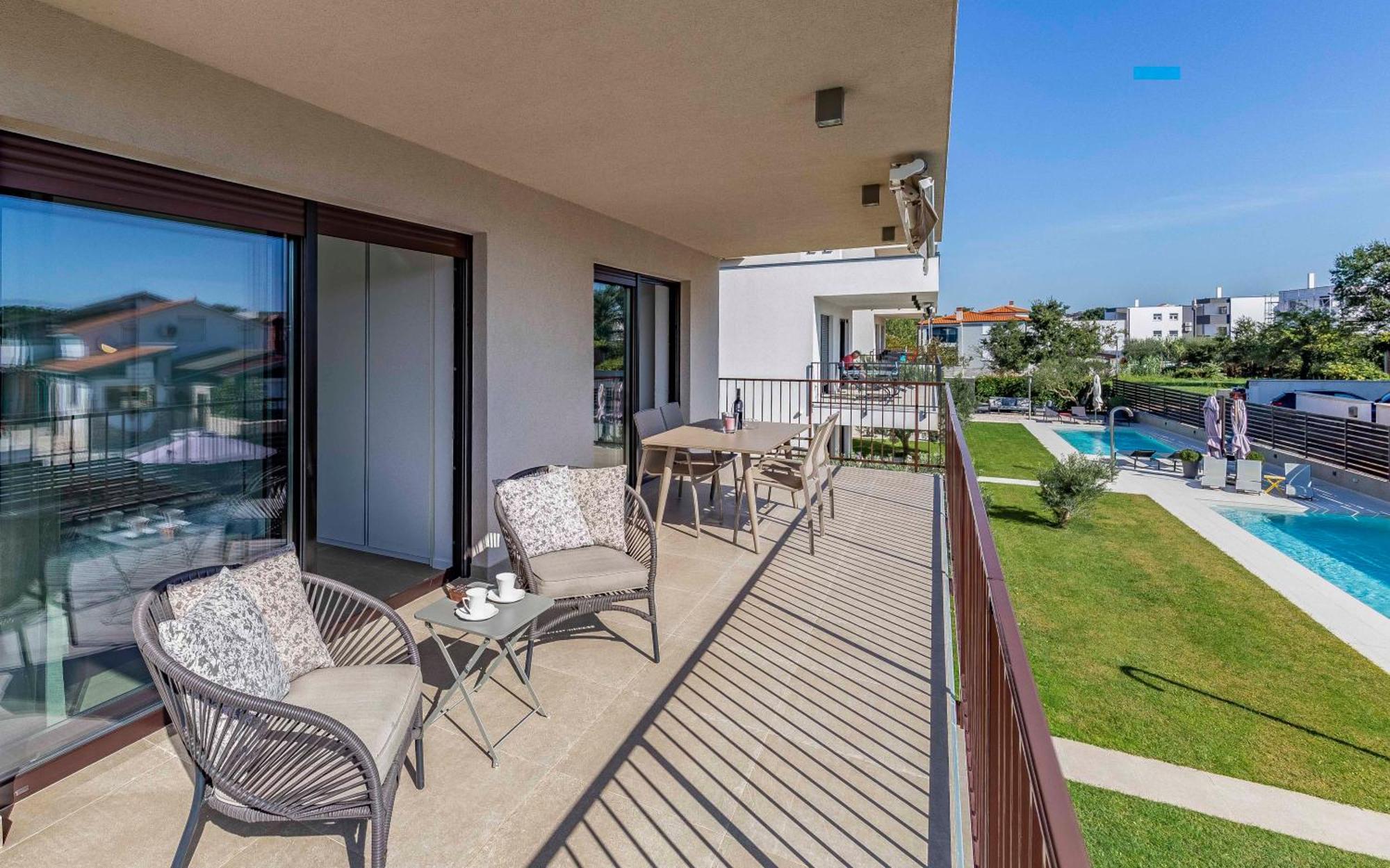 Ap Caci Mit Pool - Istriensonne 0712-0737 Apartment Medulin Bagian luar foto