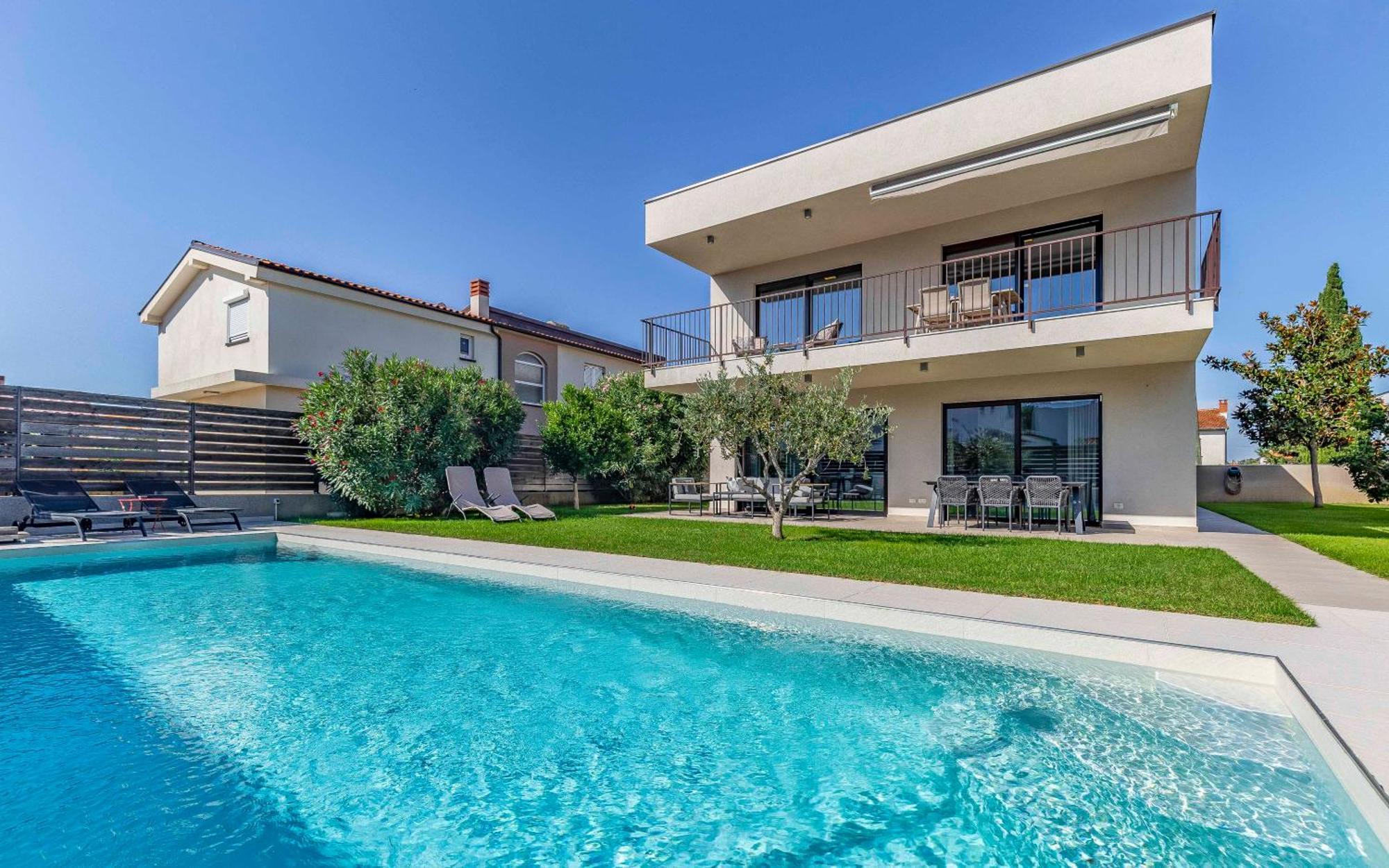 Ap Caci Mit Pool - Istriensonne 0712-0737 Apartment Medulin Bagian luar foto